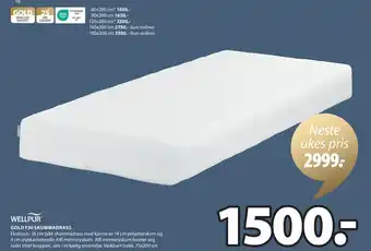 JYSK GOLD F30 SKUMMADRASS tilbud