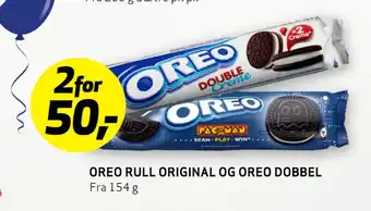 Bunnpris OREO RULL ORIGINAL OG OREO DOBBEL tilbud