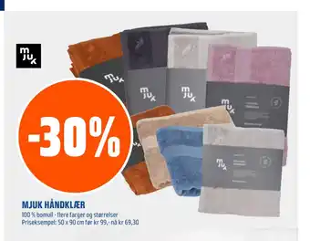Coop Obs MJUK HÅNDKLÆR tilbud