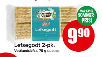 Spar Lefsegodt 2-pk tilbud