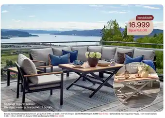 Møbelringen Sonora hjørnesofa tilbud