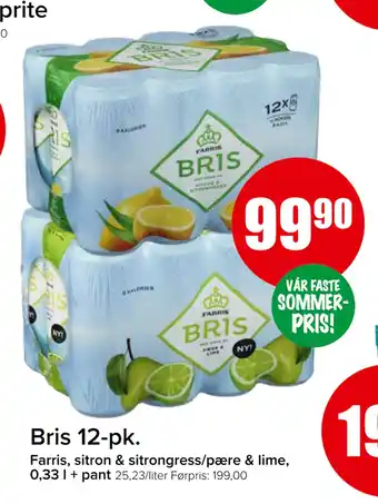 Spar Bris 12-pk tilbud