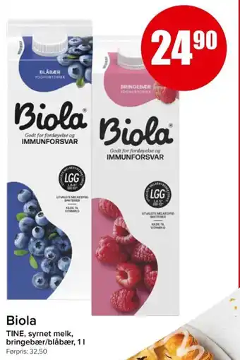 Spar Biola tilbud