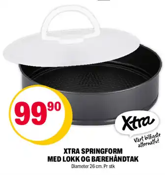 Coop Extra XTRA SPRINGFORM MED LOKK OG BÆREHÅNDTAK tilbud