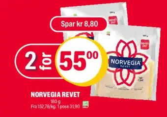 Coop Extra NORVEGIA REVET tilbud