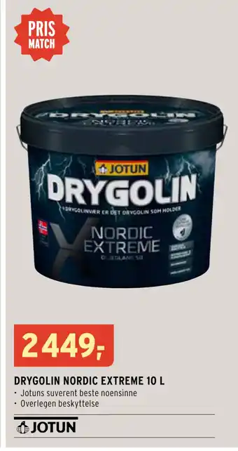 Montér DRYGOLIN NORDIC EXTREME 10 L tilbud