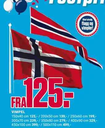 Europris VIMPEL tilbud