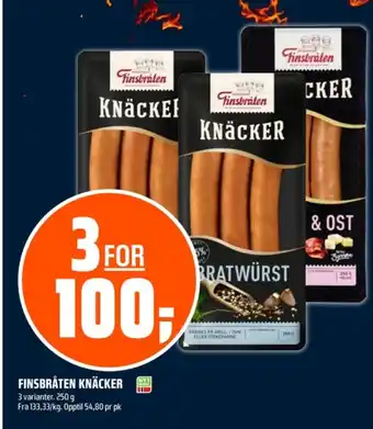 Coop Obs Finsbråten knäcker bacon & ost tilbud