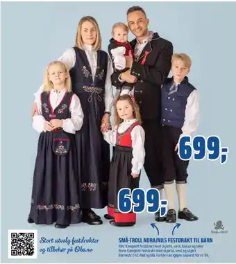 Coop Obs Småtroll festdrakt tilbud