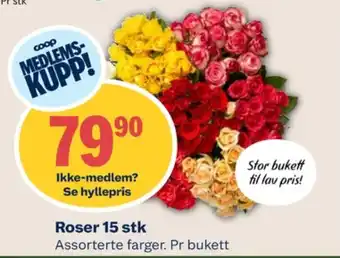 Coop Mega Ukjent bukett tilbud