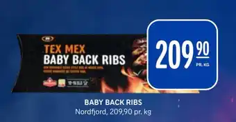 Rema 1000 BABY BACK RIBS tilbud