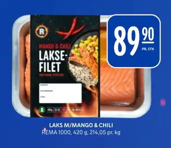 Rema 1000 LAKS M/MANGO & CHILI tilbud