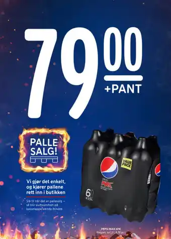 Rema 1000 PEPSI MAX 6PK tilbud