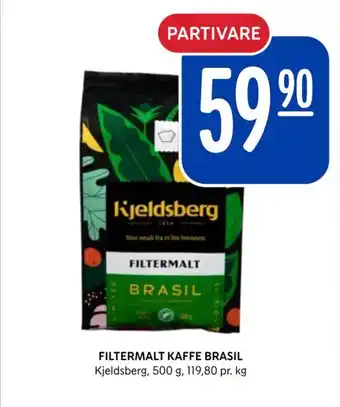 Rema 1000 FILTERMALT KAFFE BRASIL tilbud