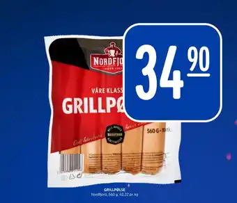 Rema 1000 GRILLPØLSE tilbud