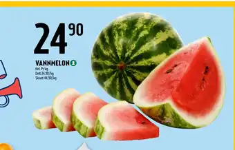 Coop Prix VANNMELON tilbud