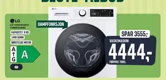 Skousen LG vaskemaskin F4WM309S0 tilbud