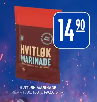 Rema 1000 HVITLØK MARINADE tilbud