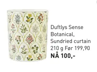 Kid Interiør Duftlys Sense Botanical, Sundried curtain tilbud