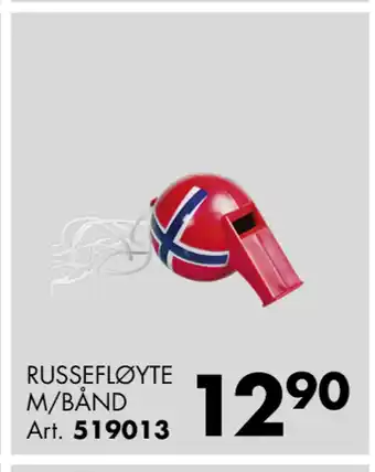 Sparkjøp RUSSEFLØYTE M/BÅND tilbud