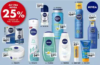 Sparkjøp ALT FRA NIVEA tilbud