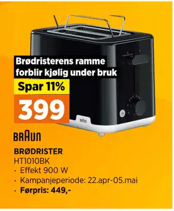 POWER BRØDRISTER tilbud