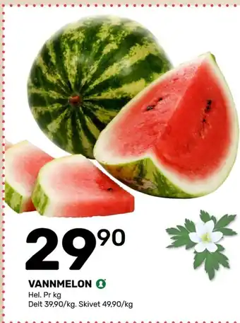 Matkroken Ukjent vannmelon tilbud