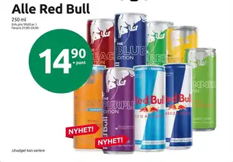 Joker Red bull energidrikk tilbud