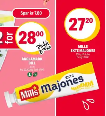 Coop Extra Mills majones tilbud