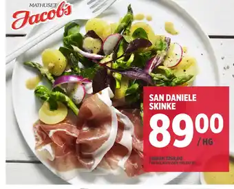 Jacobs SAN DANIELE SKINKE tilbud
