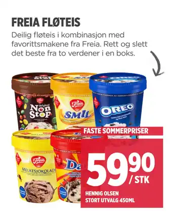 Jacobs FREIA FLØTEIS tilbud