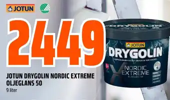 Coop Obs JOTUN DRYGOLIN NORDIC EXTREME OLJEGLANS 50 tilbud