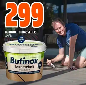 Coop Obs BUTINOX TERRASSEBEIS tilbud