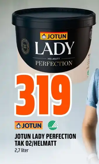Coop Obs JOTUN LADY PERFECTION TAK 02/HELMATT 2,7 liter tilbud