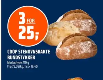 Coop Obs Ukjent butiksbagt brød tilbud