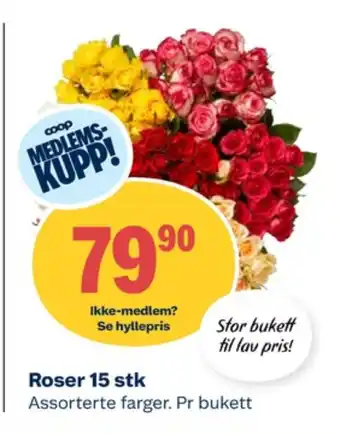 Coop Obs Ukjent bukett tilbud