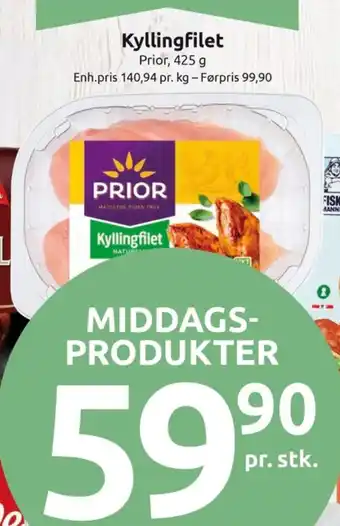 Joker Prior kyllingfilet tilbud