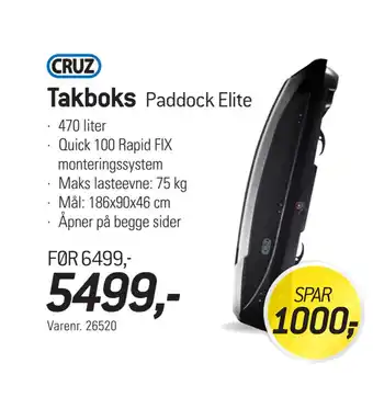 Thansen Takboks tilbud