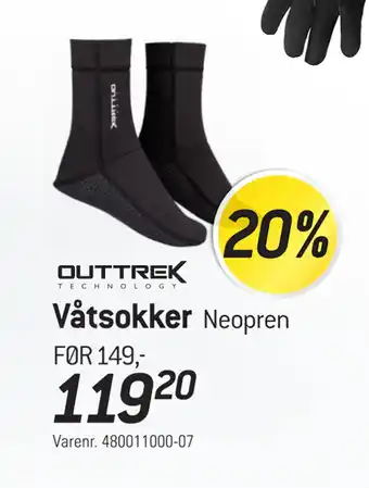 Thansen Våtsokker tilbud