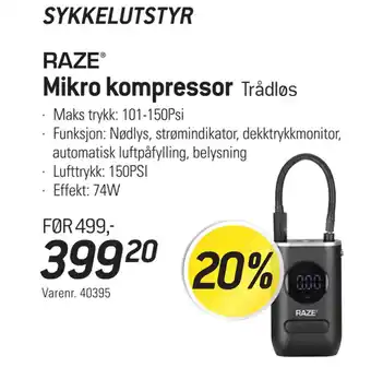 Thansen Mikro kompressor tilbud