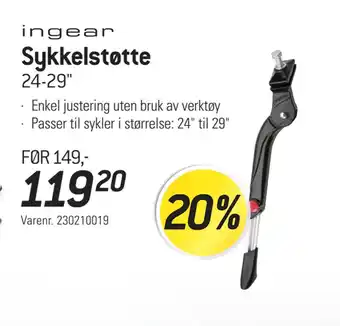 Thansen Sykkelstøtte tilbud