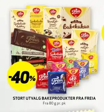 Bunnpris STORT UTVALG BAKEPRODUKTER FRA FREIA tilbud