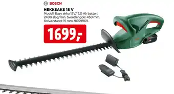 jem & fix HEKKSAKS 18 V tilbud