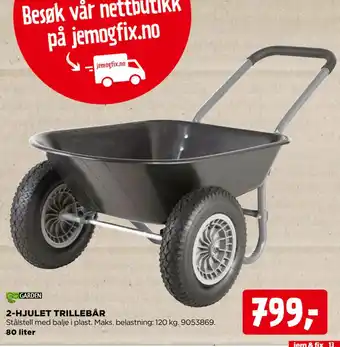 jem & fix 2-HJULET TRILLEBÅR tilbud
