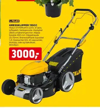 jem & fix GRESSKLIPPER 135CC tilbud