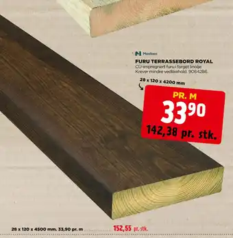 jem & fix FURU TERRASSEBORD ROYAL tilbud