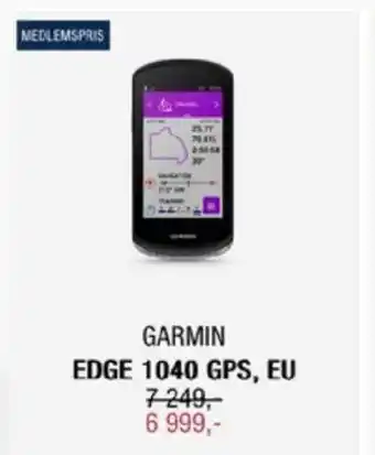 Sport 1 GARMIN EDGE 1040 GPS, EU tilbud