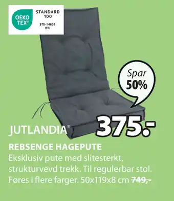 JYSK REBSENGE HAGEPUTE tilbud