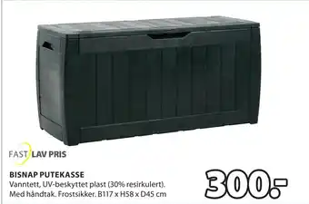 JYSK BISNAP PUTEKASSE tilbud