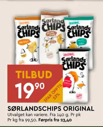 Coop Mega SØRLANDSCHIPS ORIGINAL tilbud